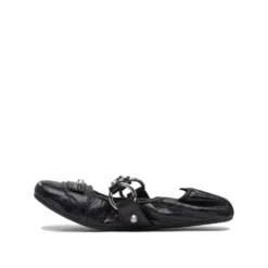Sorte Ballerina Flats Elegante Behagelige Sko
