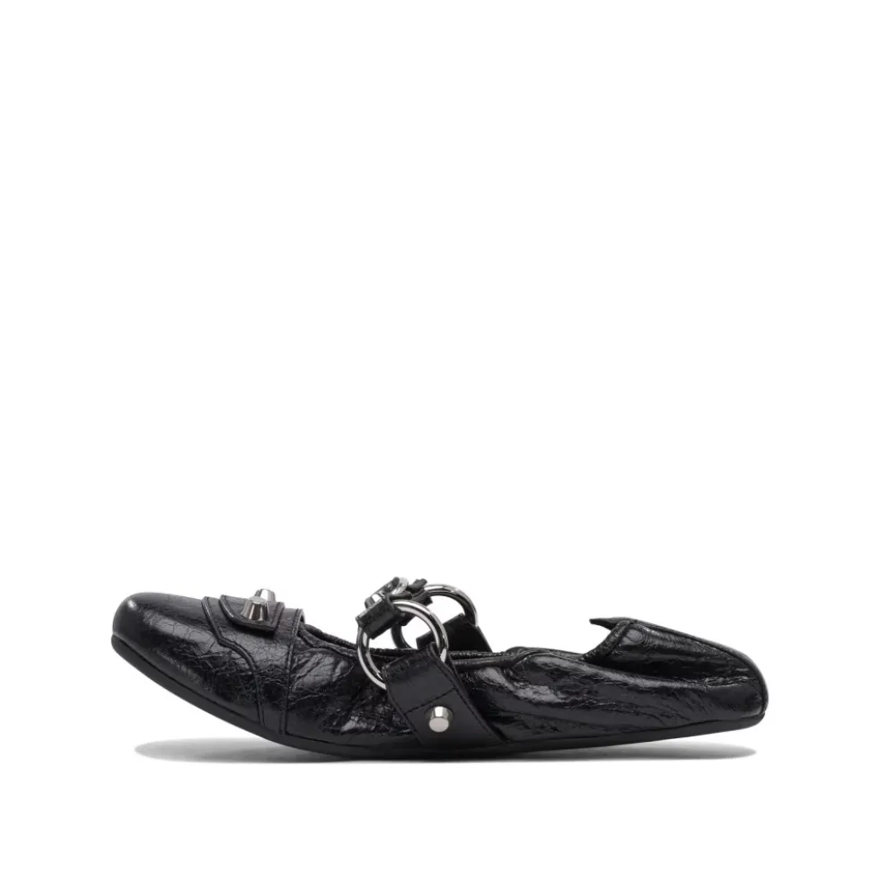 Sorte Ballerina Flats Elegante Behagelige Sko