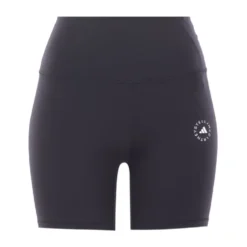 Sorte højtaljede logo shorts