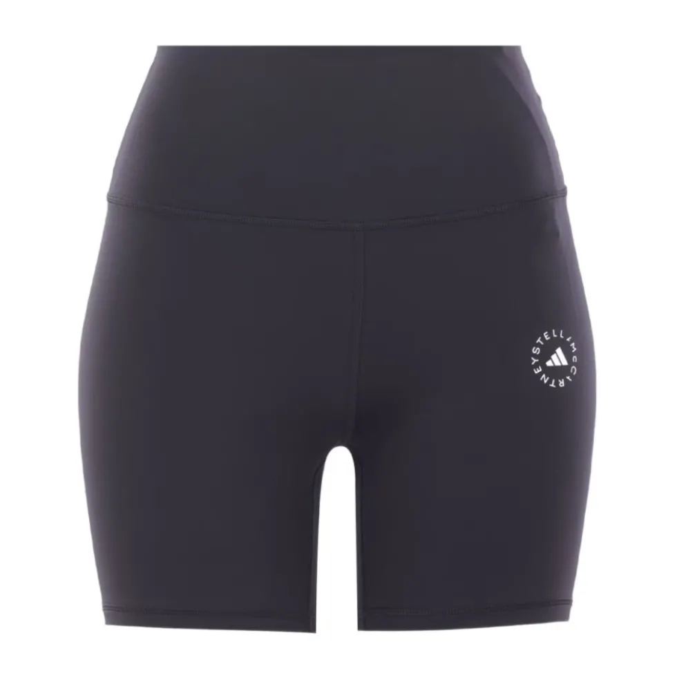 Sorte højtaljede logo shorts