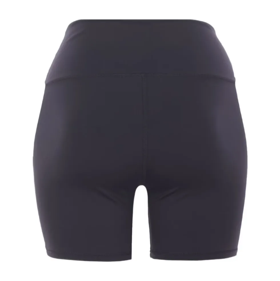 Sorte højtaljede logo shorts