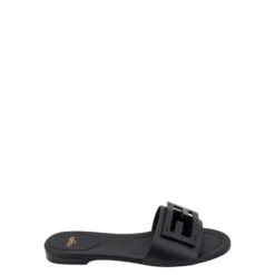 Sorte Logo Sandaler Produceret i Italien