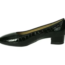 Sorte Pumps med Bred Pasform