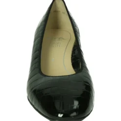 Sorte Pumps med Bred Pasform