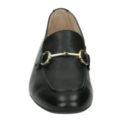Sorte Slip-Ons med Gummisål