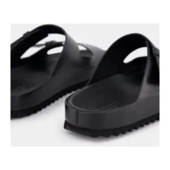 Sort læder slides