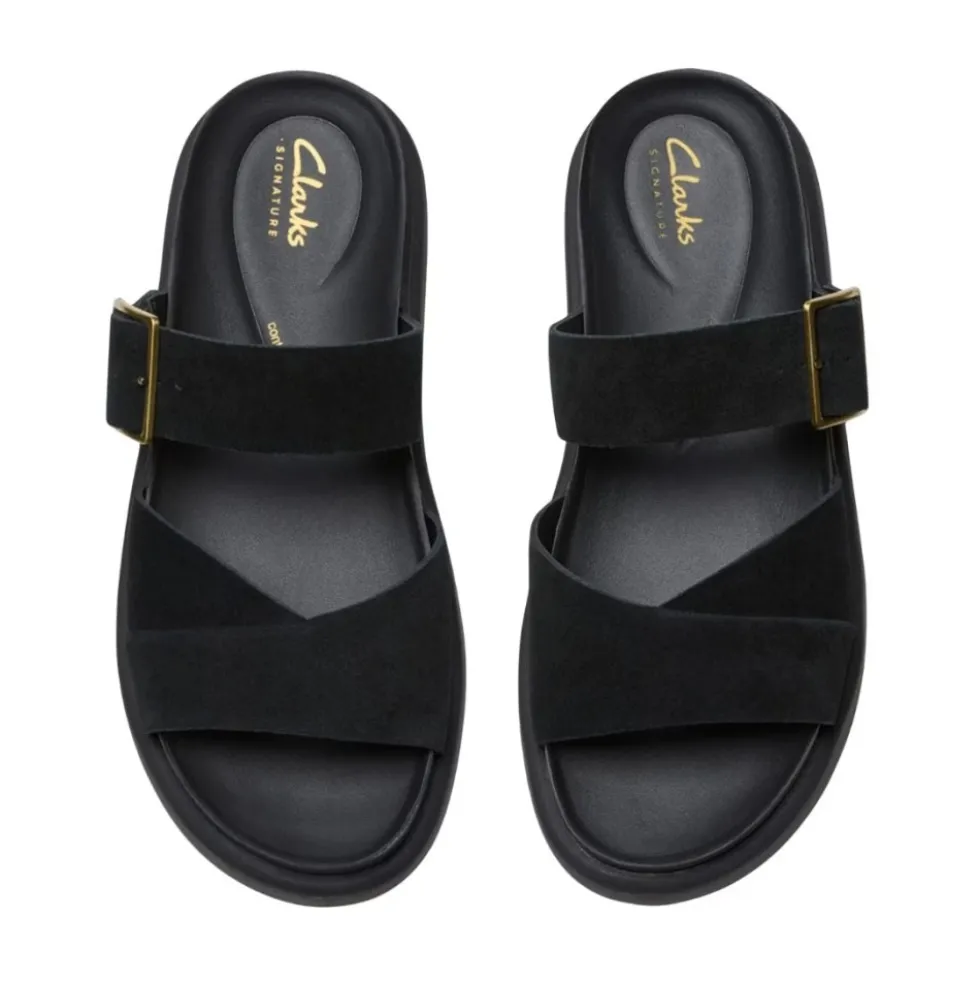Sort Mule Sandal
