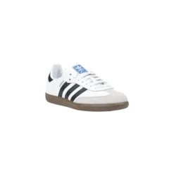 Sort Og Hvid Læder Sneaker