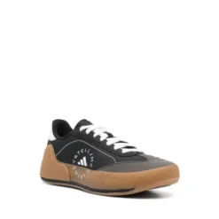 Sort Silke & Nylon Sneakers