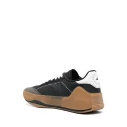 Sort Silke & Nylon Sneakers