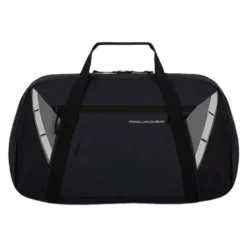Sort Stof Duffle Taske