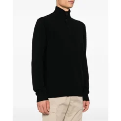Sort T-shirt til mænd AW25