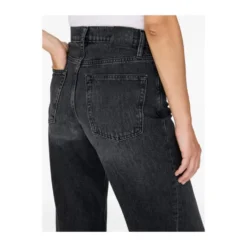 Sort Vasket Panel Jeans