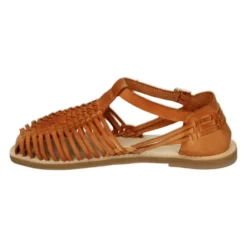 Sporty Sandaler MY DAYS Orange Nubuck