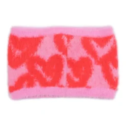 Spray Hearts Knit Collar