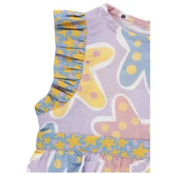 Starfish Print Cotton Romper