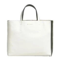 Stilfuld Bianco-Verde Skuldertaske