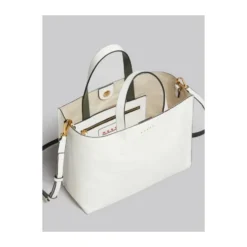 Stilfuld Bianco-Verde Skuldertaske