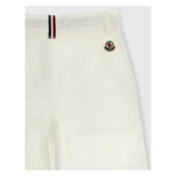Stilfulde hvide shorts med lommer