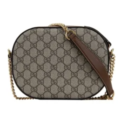 Stilfuld læder crossbody taske