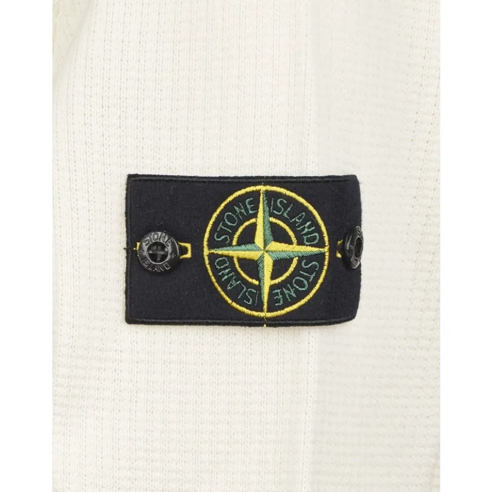 Stone Island Sweaters White
