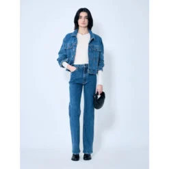 Straight-leg Five-Pocket Jeans