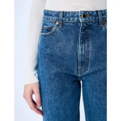 Straight-leg Five-Pocket Jeans