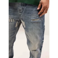 Straight Stitched Denim