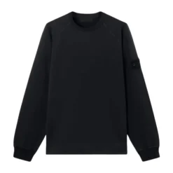 Stretch Cotton Fleece Sweatshirt
