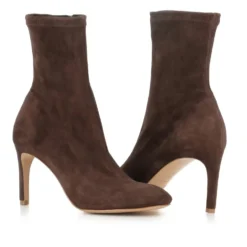 Stretch Suede Ankelstøvle