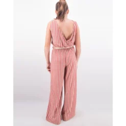 Stribet Lurex Jumpsuit