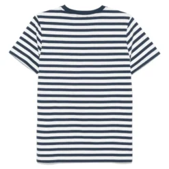 Stribet Navy T-shirt