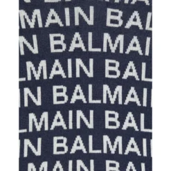 Strik Hættetrøje med Logoer