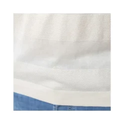 Strikket T-shirt med tekstur