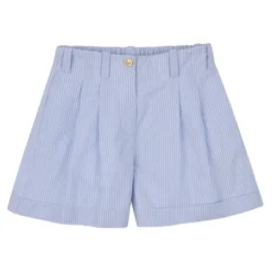 Striped Shirt and Shorts Set