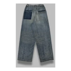 Stripe Patchwork Jeans