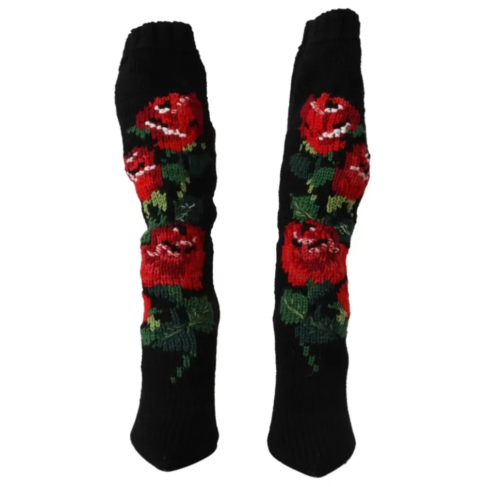 Stræksokker Røde Roser Booties