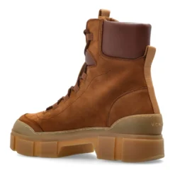 Suede ankelstøvler