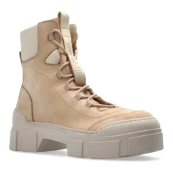 Suede ankelstøvler