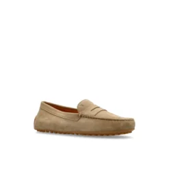 Suede loafers