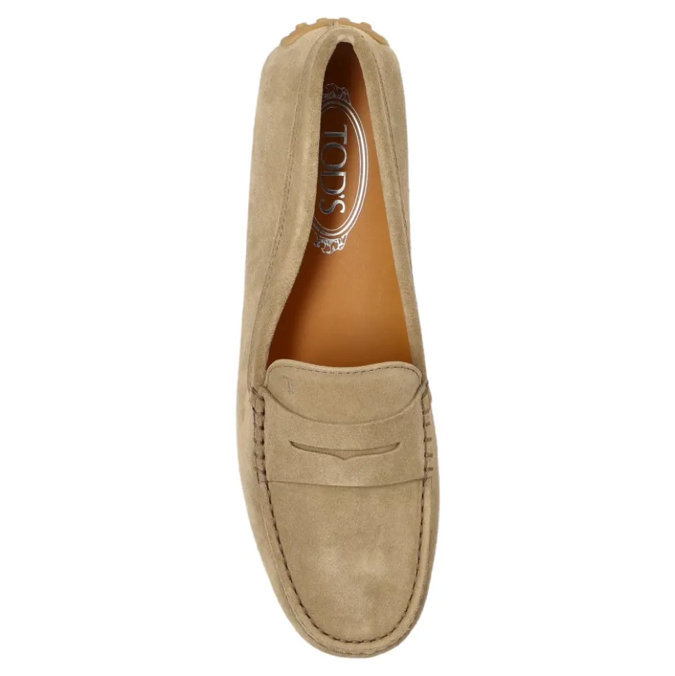 Suede loafers