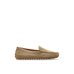 Suede loafers