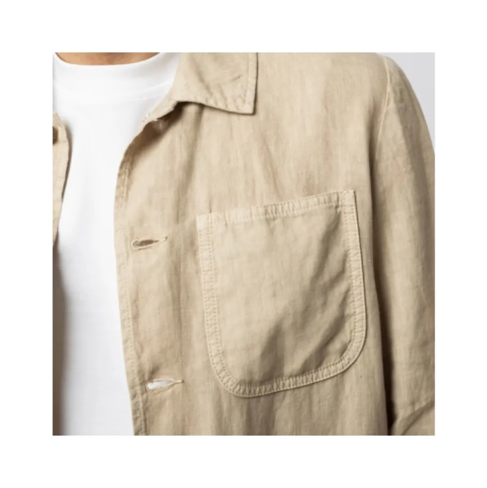 Sur-chemise légère boutonnée