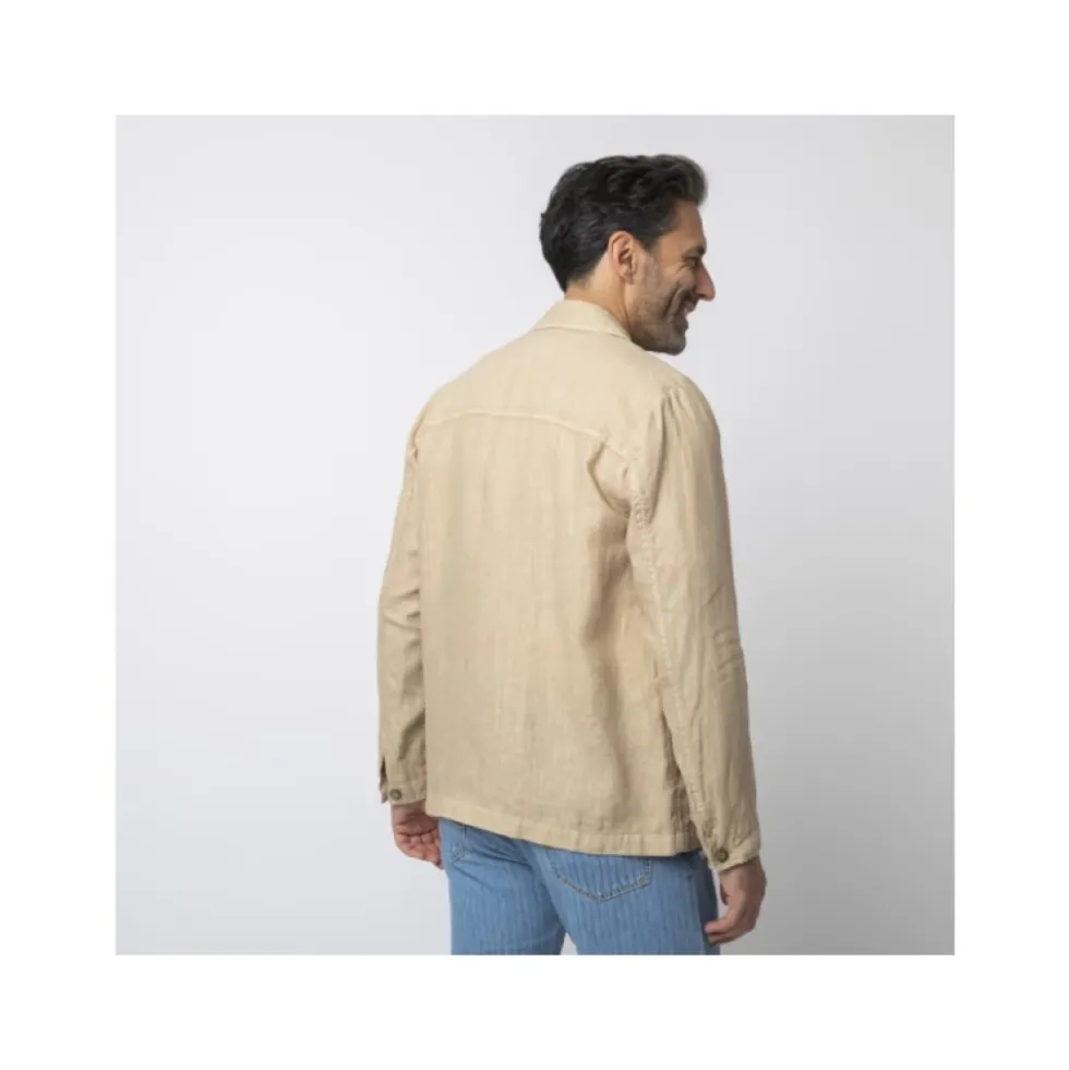 Sur-chemise légère boutonnée
