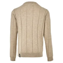 Sweater med rund hals