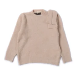 Sweater med sløjfe