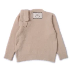 Sweater med sløjfe