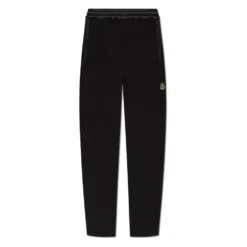 Sweatpants med logo patch