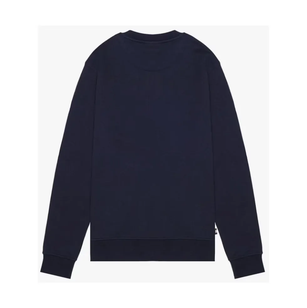 Sweatshirt med fuld lynlås