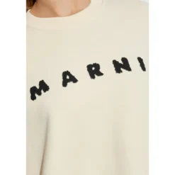 Sweatshirt med logo